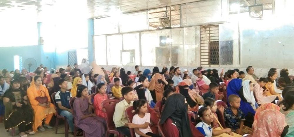 Community health and welfare indoor gathering
